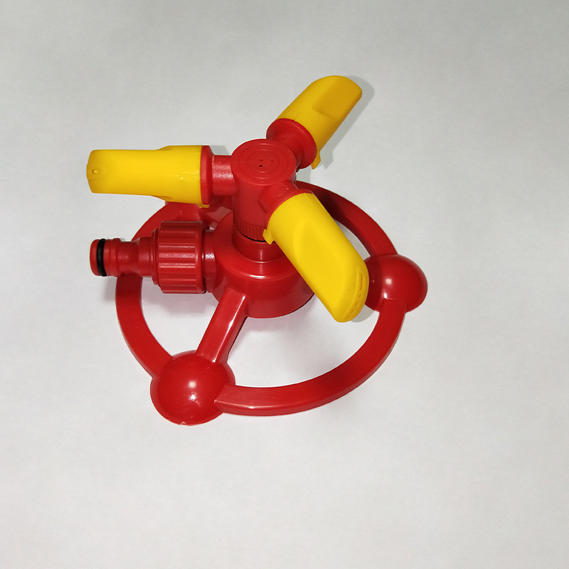 苗圃旋转三叉花园自动洒水器喷水农业灌溉地喷洒水器浇水360