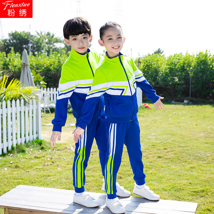 Student Uniform Color Matching Sportswear Leisure Suit