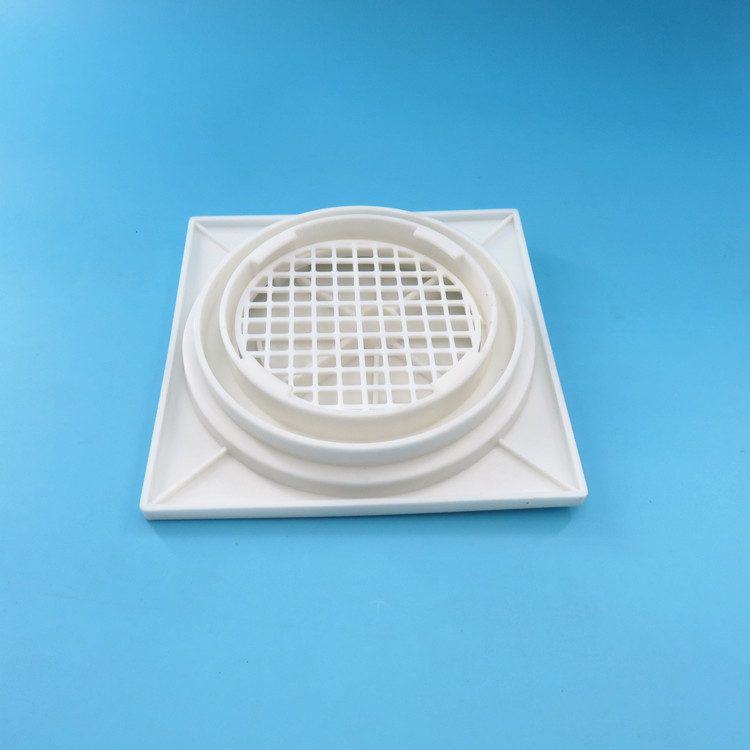 pvc阳台方形防臭地漏 卫生间 阳台地漏 工程地漏浅表地漏
