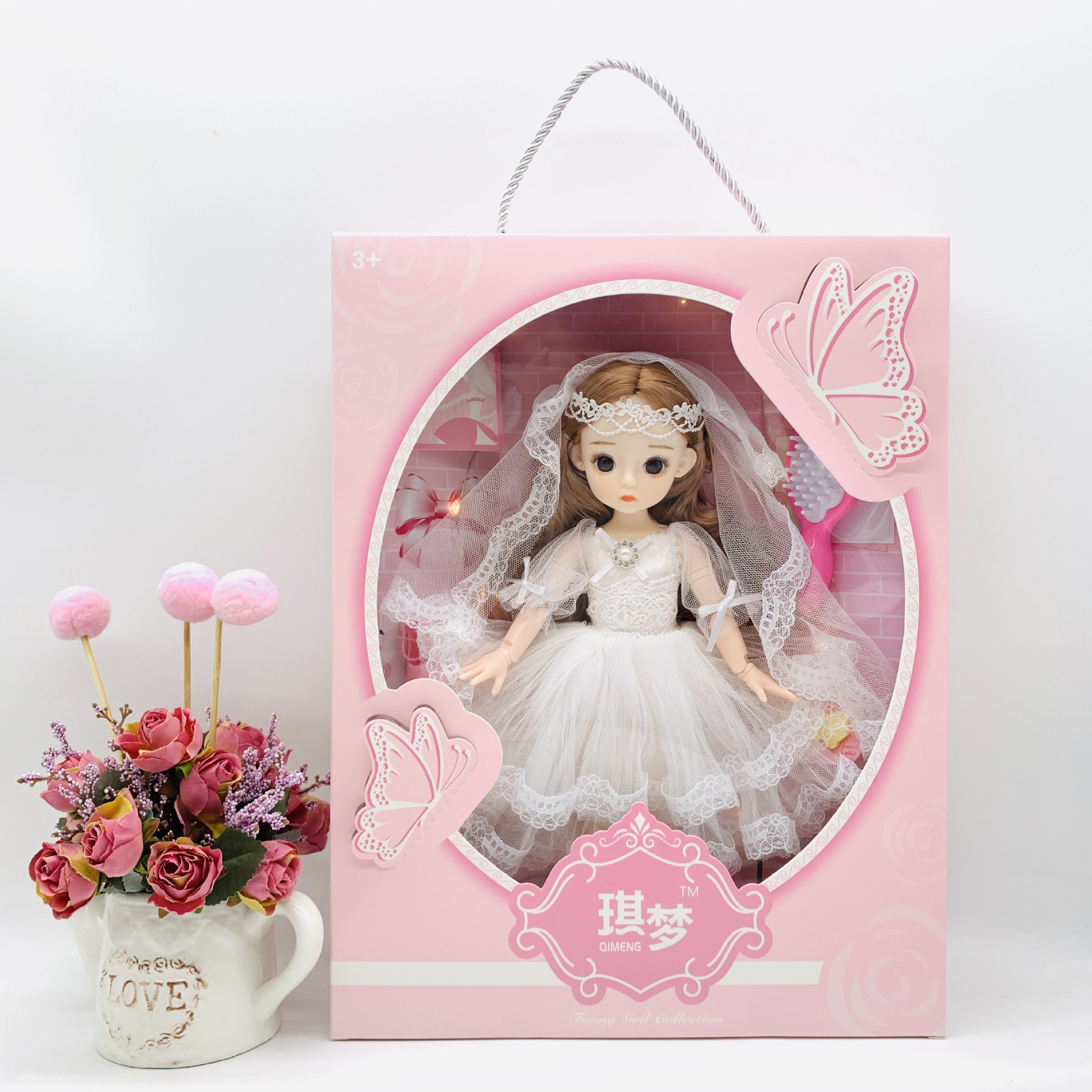 5*37*7cm装箱量:36pcs产品名称:30厘米芭比娃娃商品描述适用年龄儿童