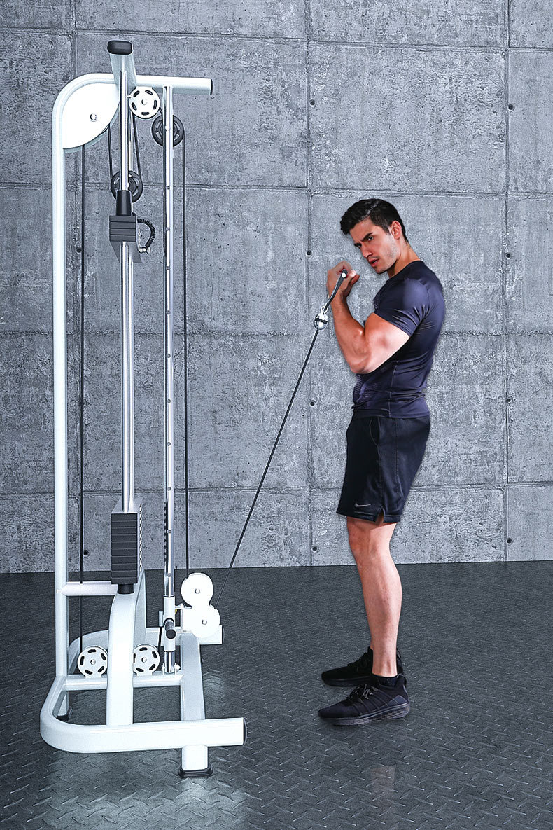 豫龙半边龙门架商用大飞鸟单边综合型力量训练器械双臂夹胸训练机