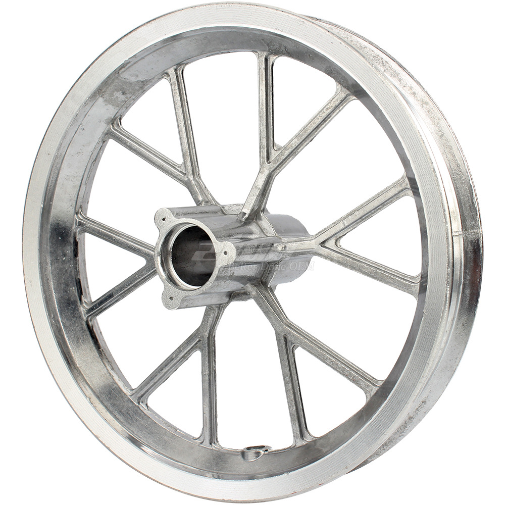 迷你摩托车配件49cc小利亚阿波罗12 1/2x2.75铝合金前后轮毂钢圈