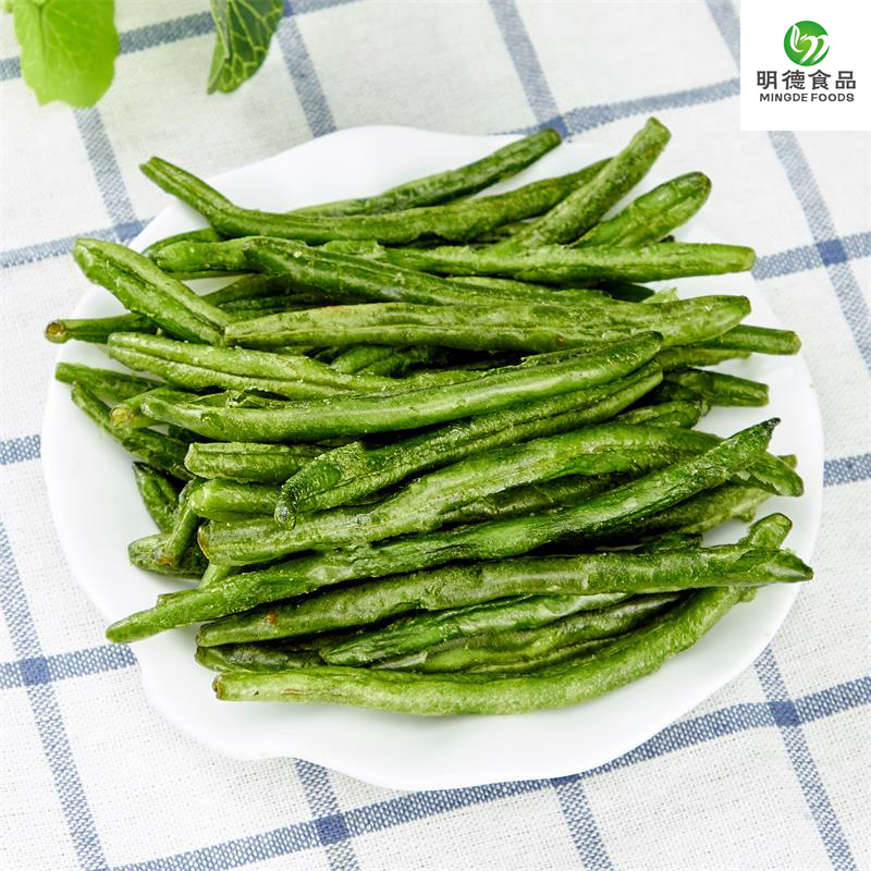 散装脱水青刀豆干 1kg*7袋装果蔬脆零食批发蔬菜干青刀豆脆片