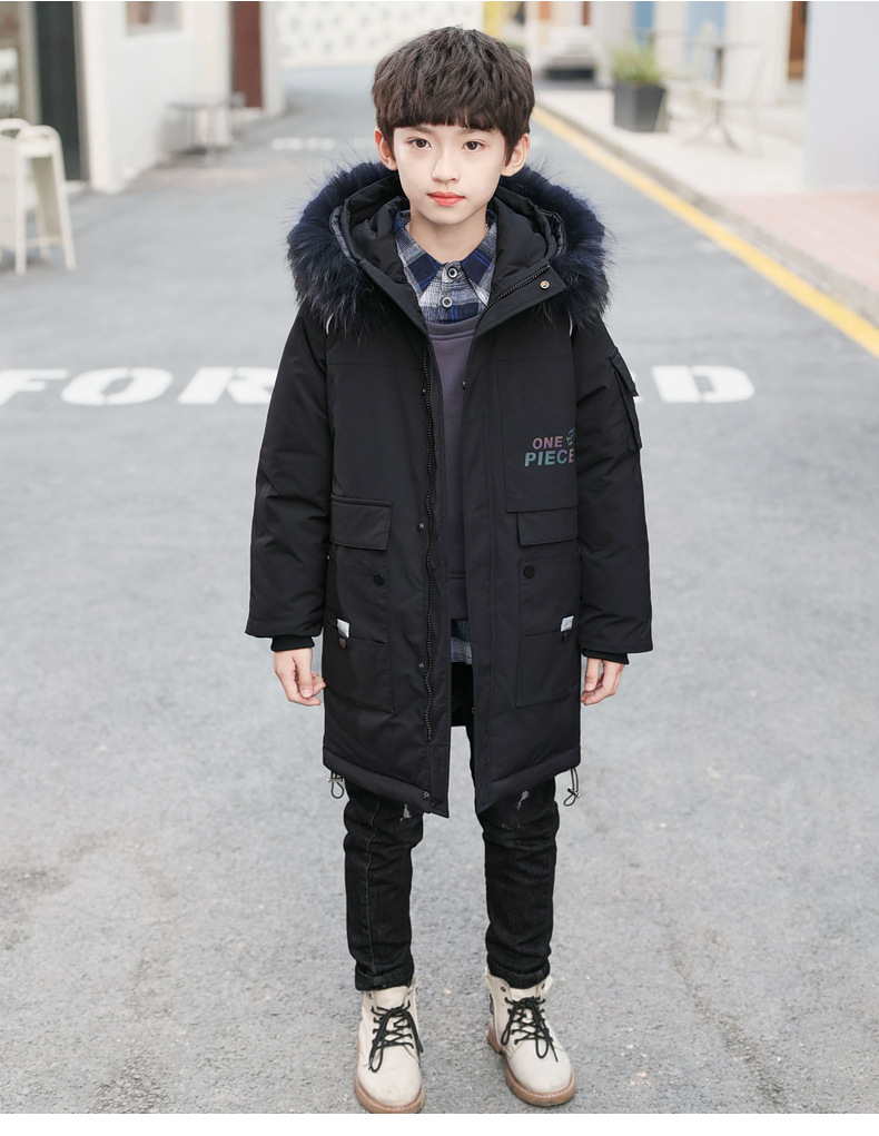 童装男童棉服冬装2020新款中大儿童冬季加厚男孩羽绒棉衣袄洋气潮