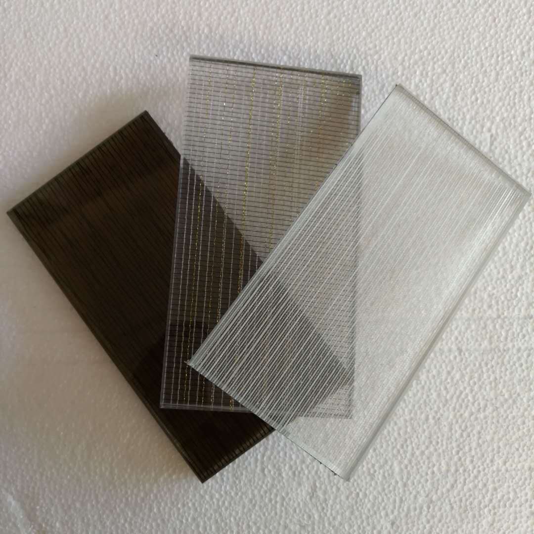 夹丝玻璃 夹胶玻璃 酒店装饰夹绢玻璃 家装艺术夹丝玻璃厂家批发