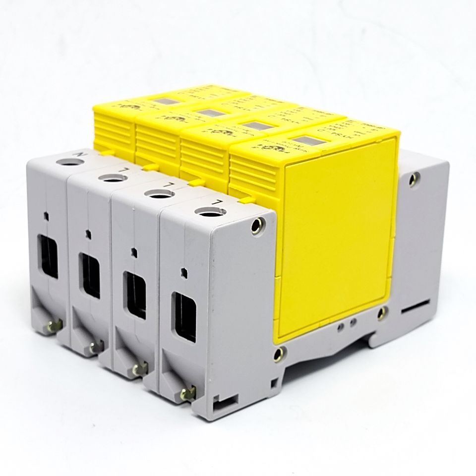 方科电涌浪涌保护器hys4-d20/4p三相家用配电箱柜spd避防雷器模块