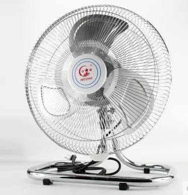 红星18寸摄影棚摇头风扇台地扇全铜电机车间仓库扇爬地风扇fe2-45