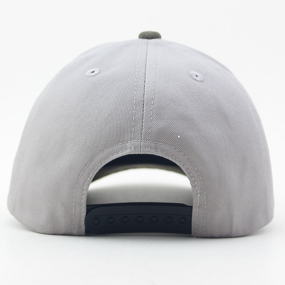 2020年外销成人帽工厂定做毛巾绣5片款式单排扣时尚休闲棒球帽