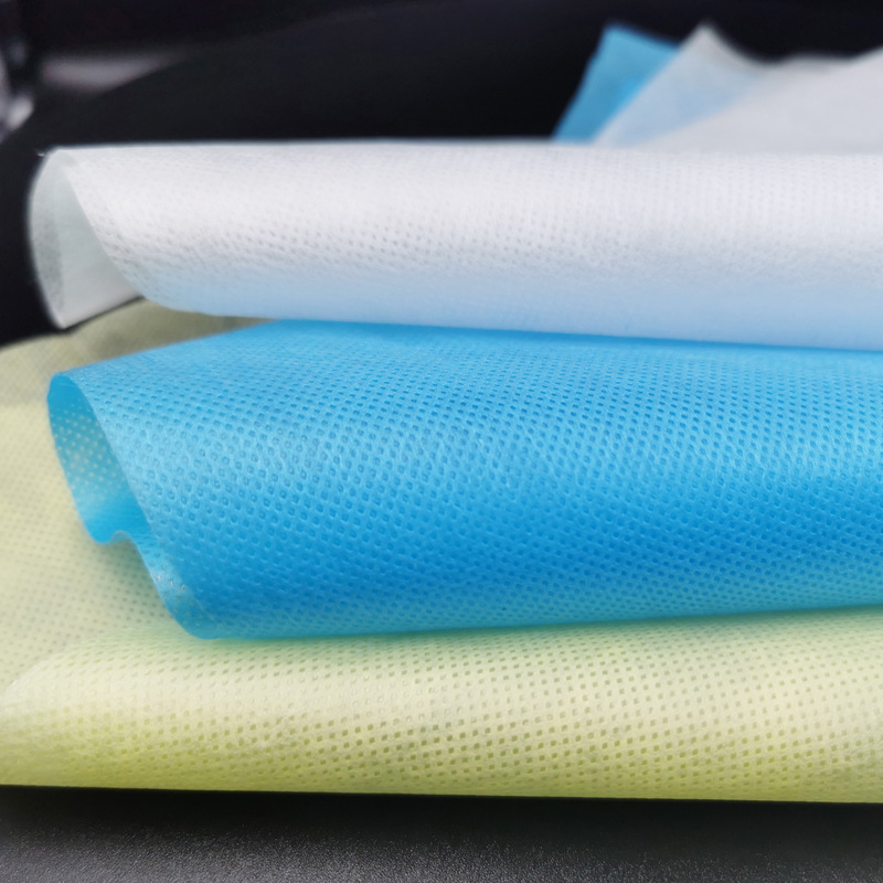 广东工厂供应 拒水ssmms ssmms无纺布 手术衣无纺布 隔离服无纺布