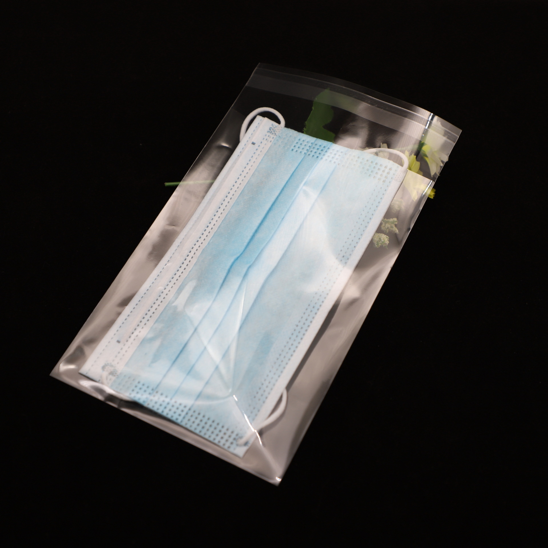 现货一次性透明口罩包装袋kn95独立分装袋食品级出口品质