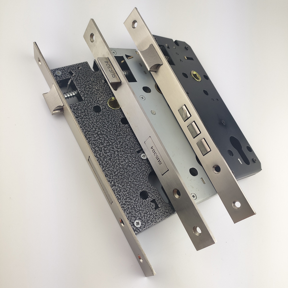 现货可订制 8545锁体不锈钢锁体 入户房间门锁防盗门锁锌合金门锁