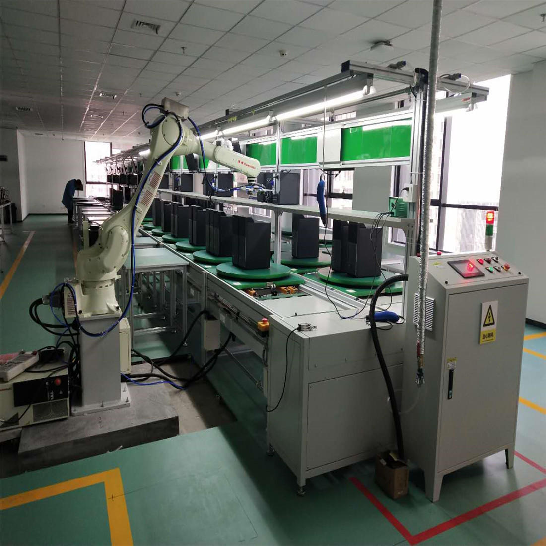 组装线流水线服务器包装流水线工厂装配生产线电子电器车间组装线