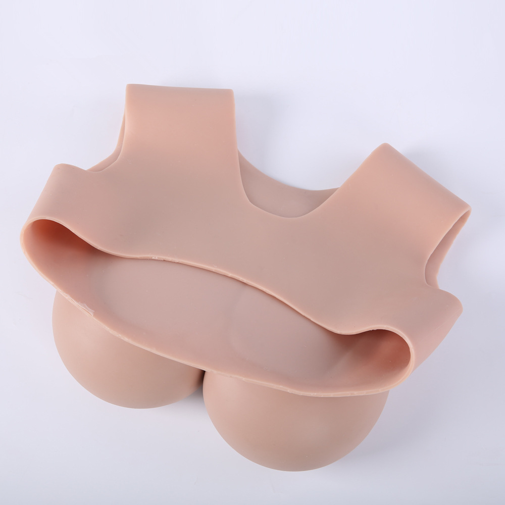 c-k罩杯硅胶假乳房假胸 露背款伪娘cd变装硅胶义乳全硅胶填充假胸