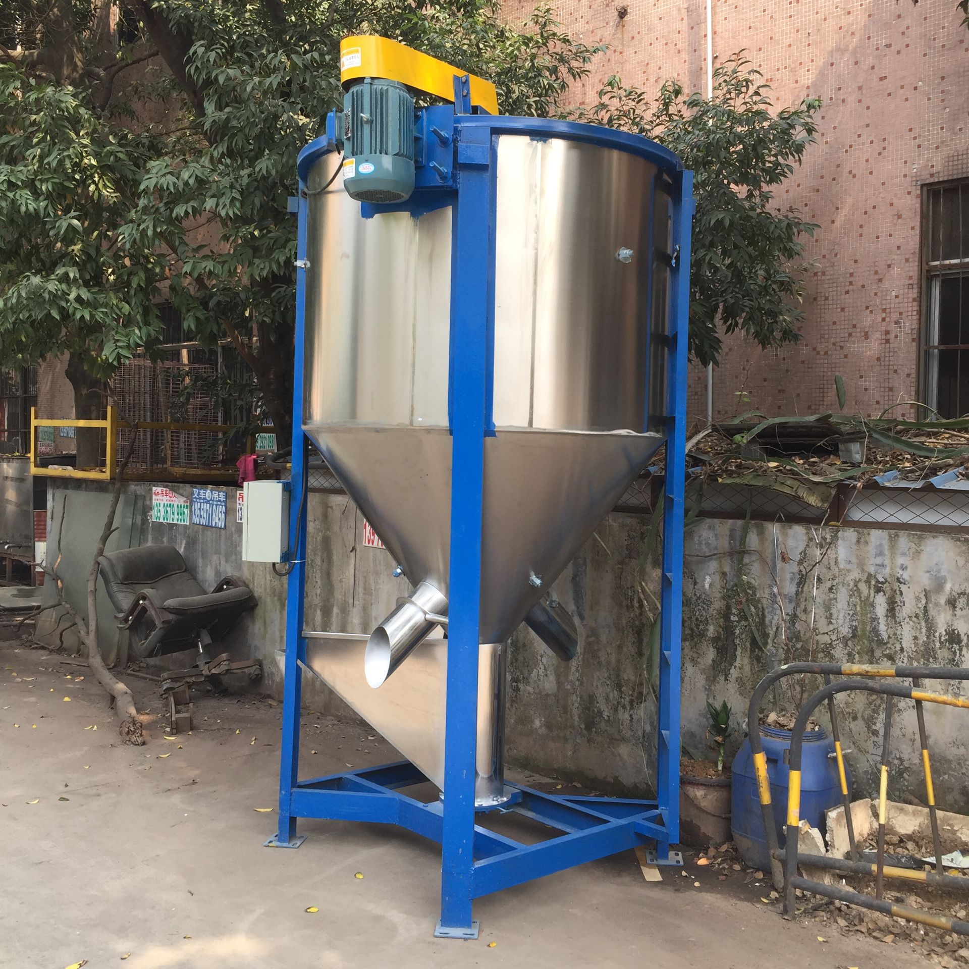 厚街厂家直供pet加热搅拌机 塑料颗粒搅拌机 大型立式搅拌机