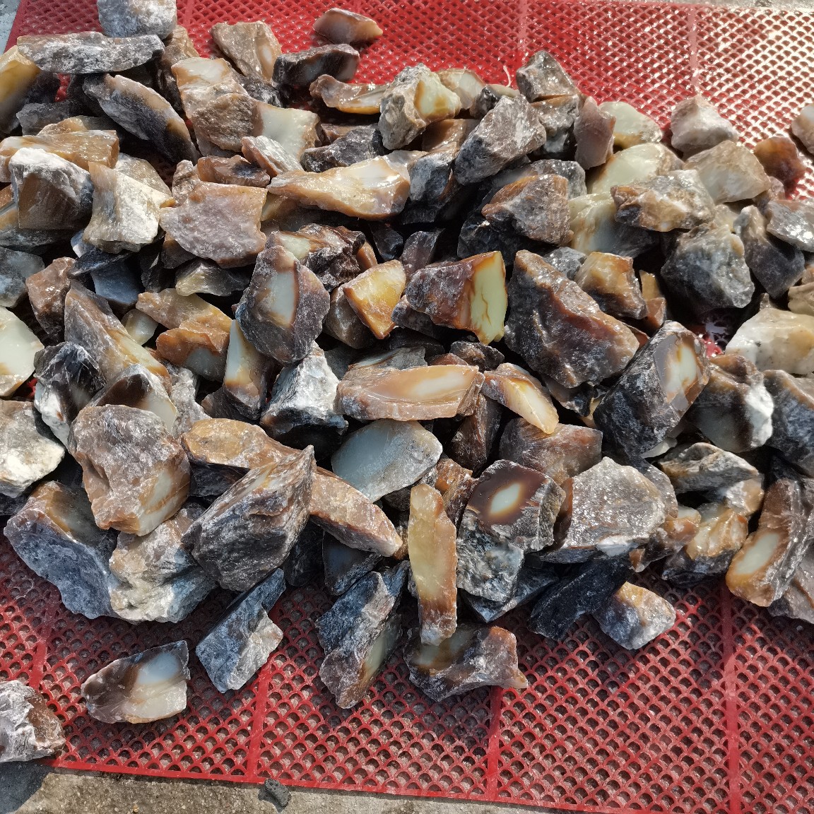 和田玉羊脂玉碧玉白玉籽料青花糖料边角料厂家长期一件代发批发