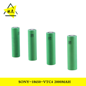 sony/索尼us18650vtc4锂电池 2000mah电子烟应急灯电动工具代步车