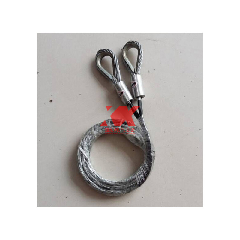 电力钢丝绳导线网套电缆保护网套侧拉网套风电网套钢丝网套可定制