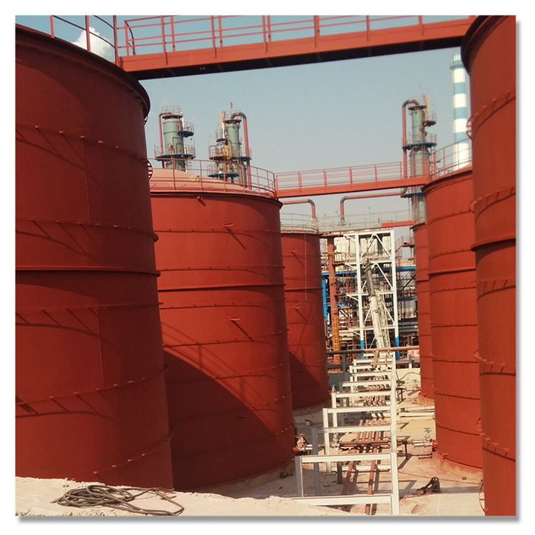 立式粮食库管道储运容器 碳钢拱顶储罐1000立方 化工原料储罐