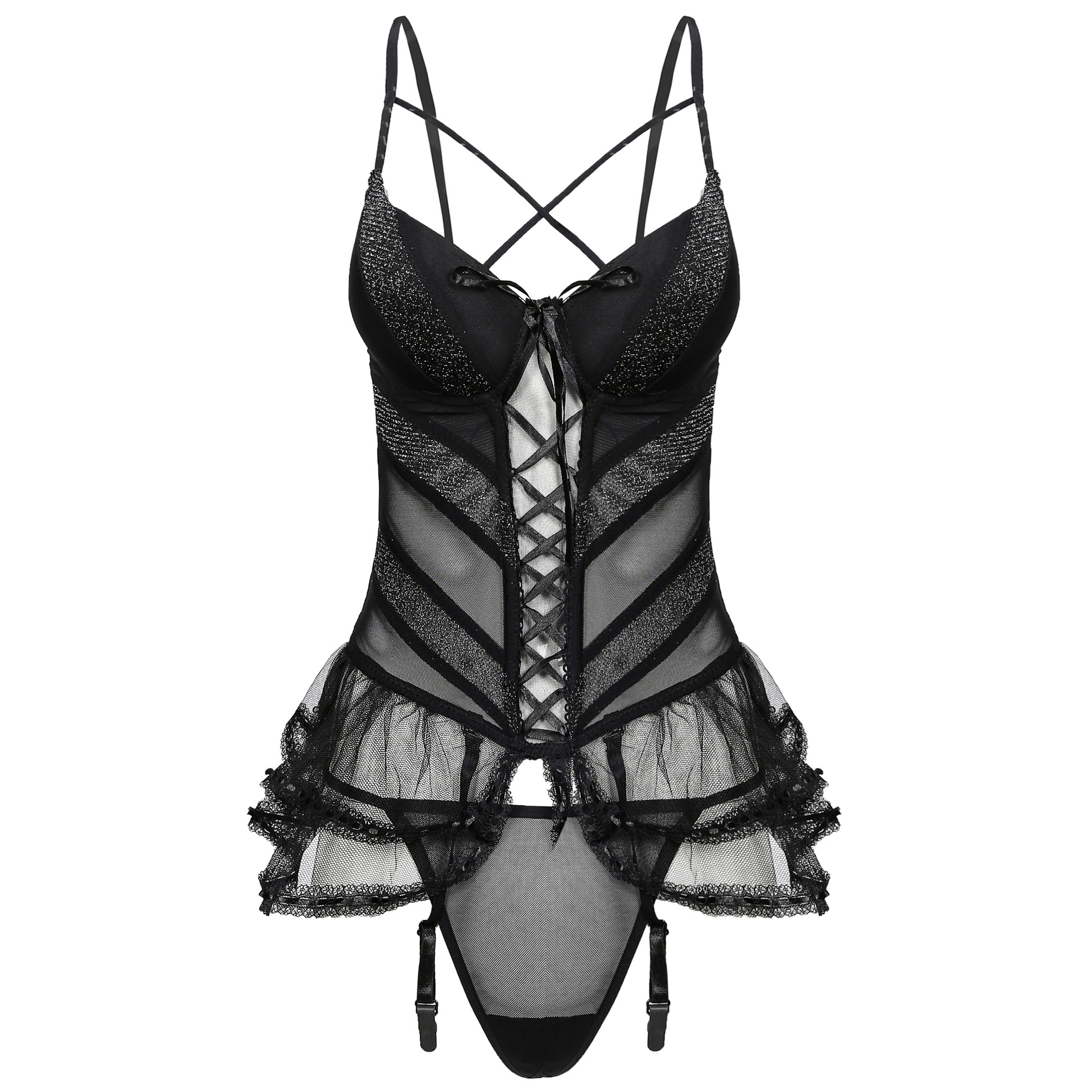 外贸皮质漆皮装套装 欧美夜场俱乐部仿皮紧身衣女式情趣内衣