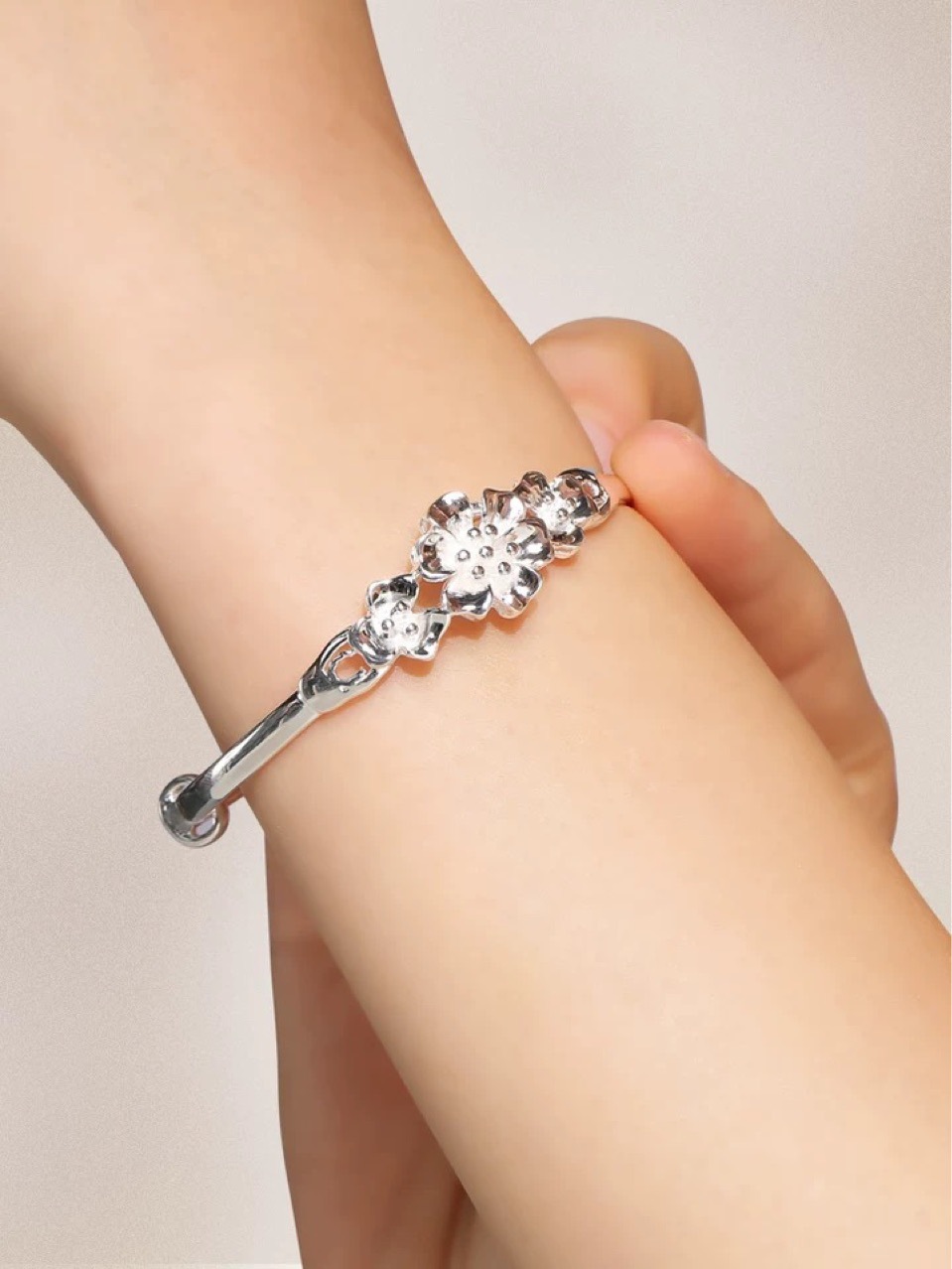 三生三世手镯三生花手镯小清新手镯铜镀银手镯大量现货批发-阿里巴巴