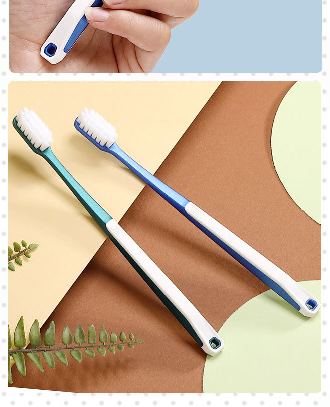 白大夫牙刷1022万根刷毛牙 细丝软毛带环保塑料盒时尚3支多省包邮