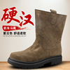 Autumn and winter Retro In cylinder Riding boots Mongolia Boots European style Motorcycle boots suede Boots Knight boots Autumn and winter Retro In cylinder Riding boots Mongolia Boots European style Motorcycle boots suede Boots Knight boots