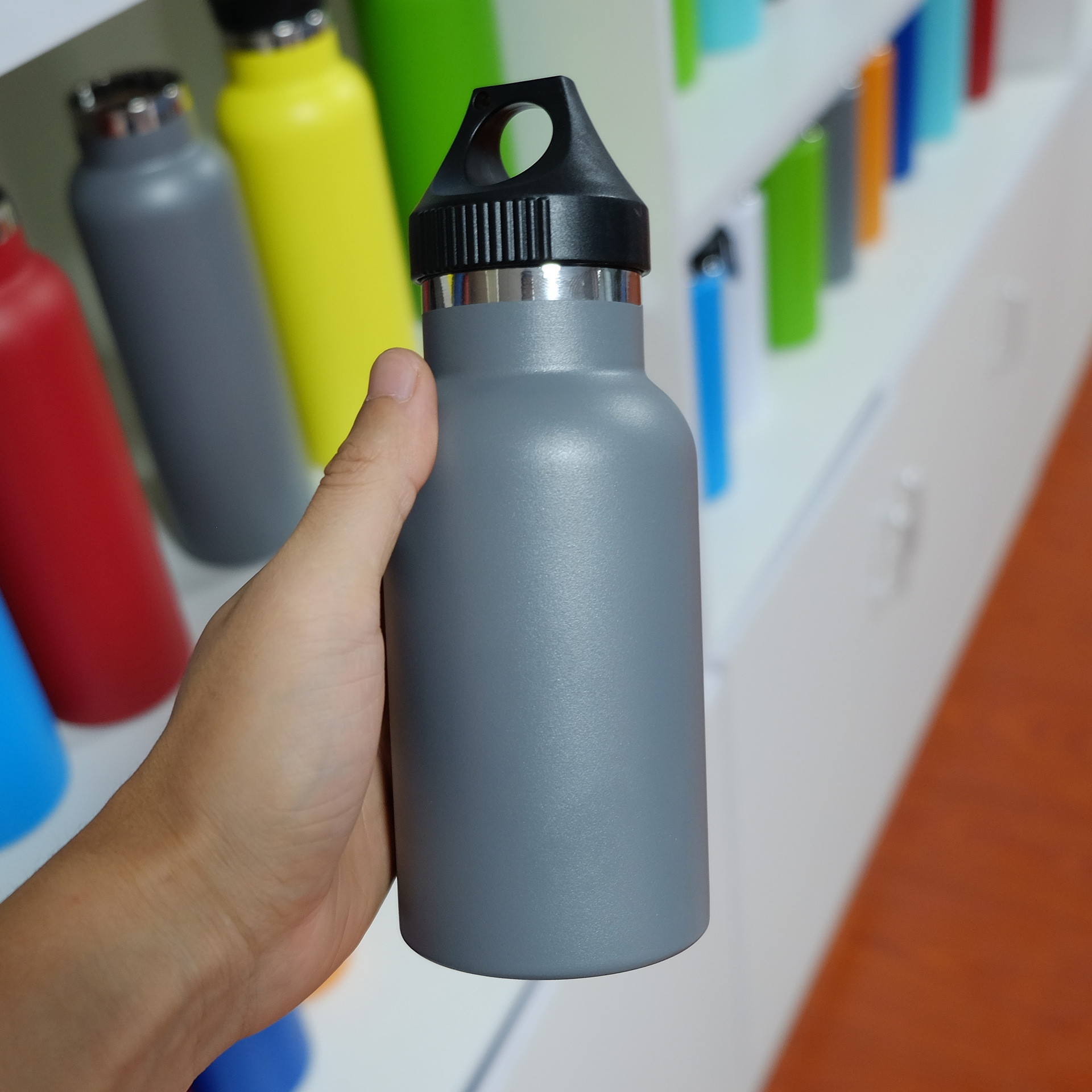 欧美爆款12oz美式大口 350ml不锈钢保温杯户外运动旅行瓶家用水杯