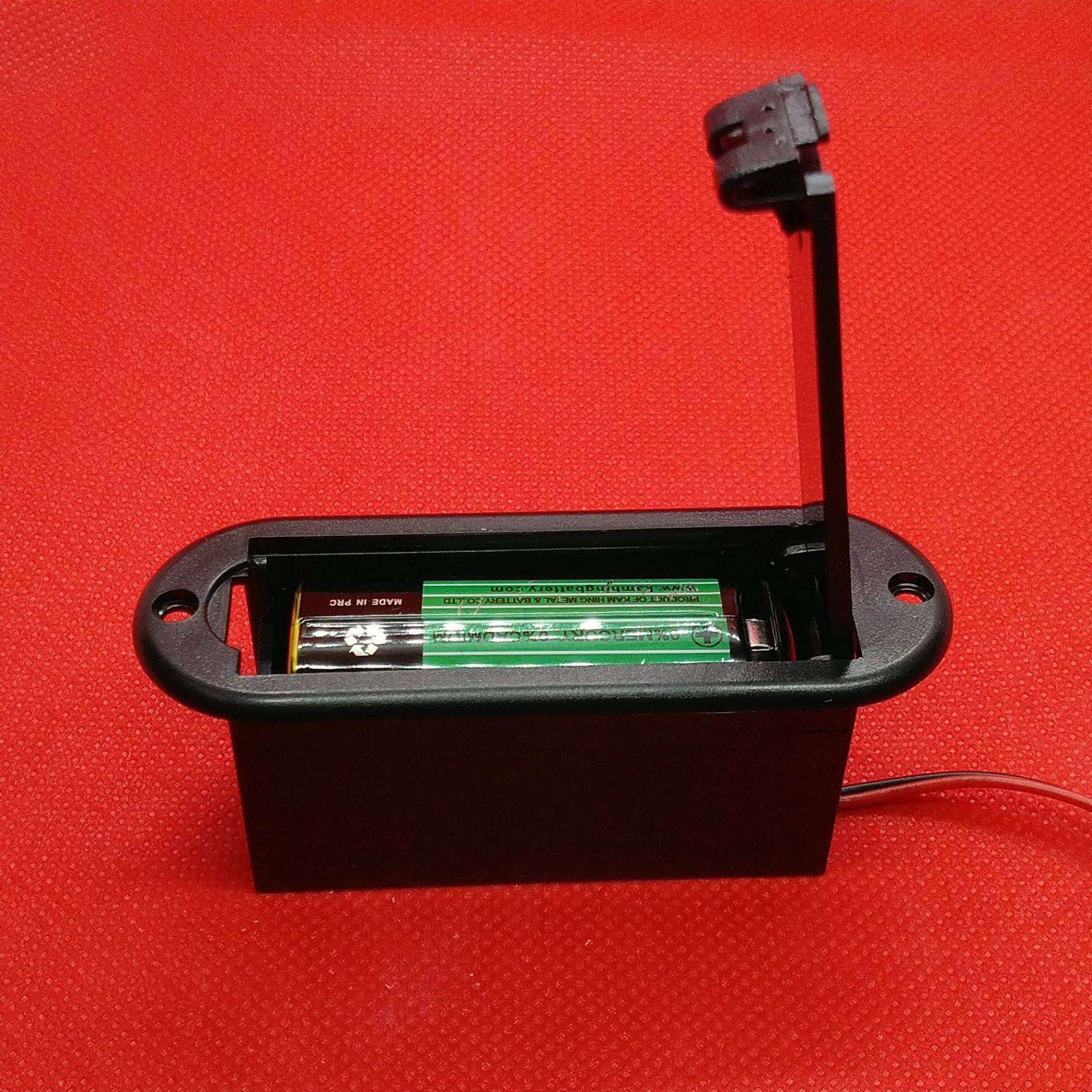 9v电池盒,9v电池仓,立式电池仓 9v带盖二孔电池盒