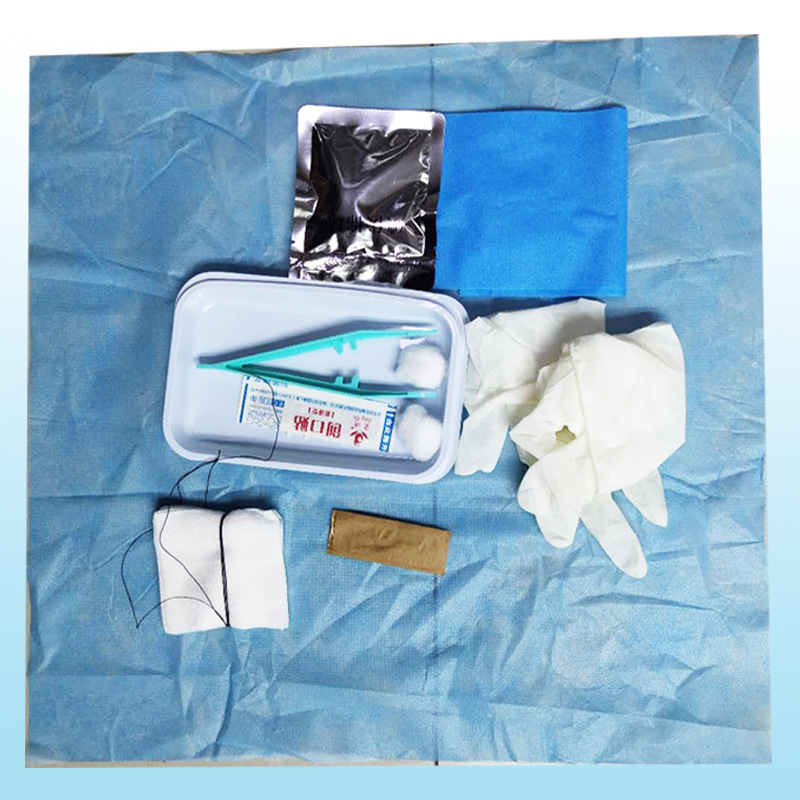一次性使用清创缝合换药包 清创缝合型 带刀片 二类器械