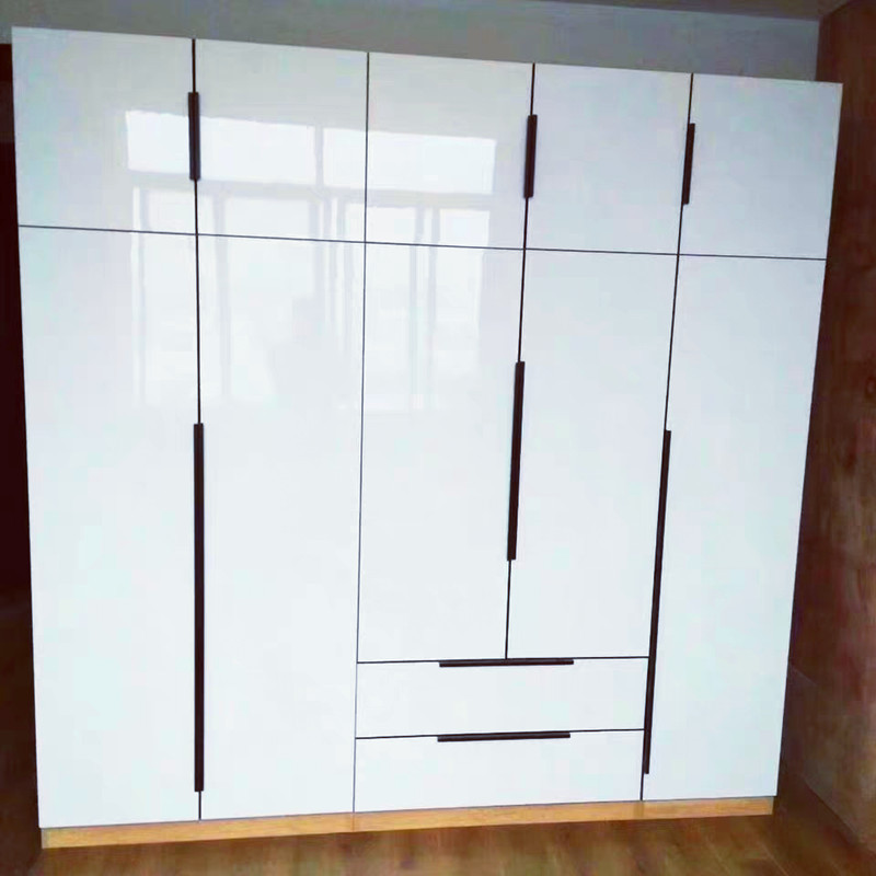 订做橱柜衣柜门板高光实木多层亚克力门板pet耐划门板