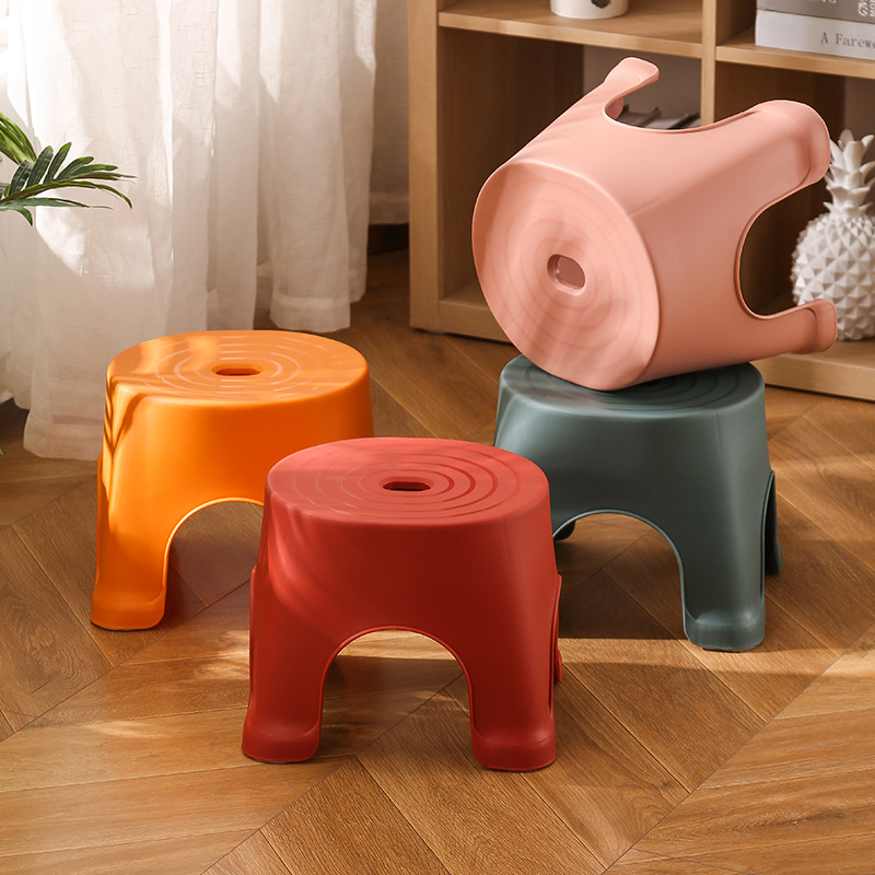 厂家塑料凳子板凳家用儿童凳加厚卡通踩脚胶凳宝宝矮凳小凳子