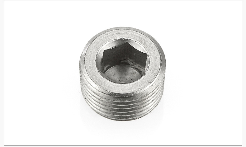厂家批发内六角堵头-apb 六角不锈钢堵头 不锈钢堵头软管