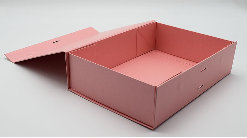 外贸折叠礼盒精美伴手礼翻盖纸盒丝带磁铁定制浙江义乌礼盒包装厂