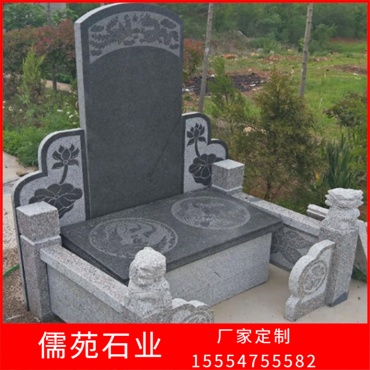 农村土葬石雕墓碑批发大理石山西黑石碑墓碑图片花岗岩石碑雕刻
