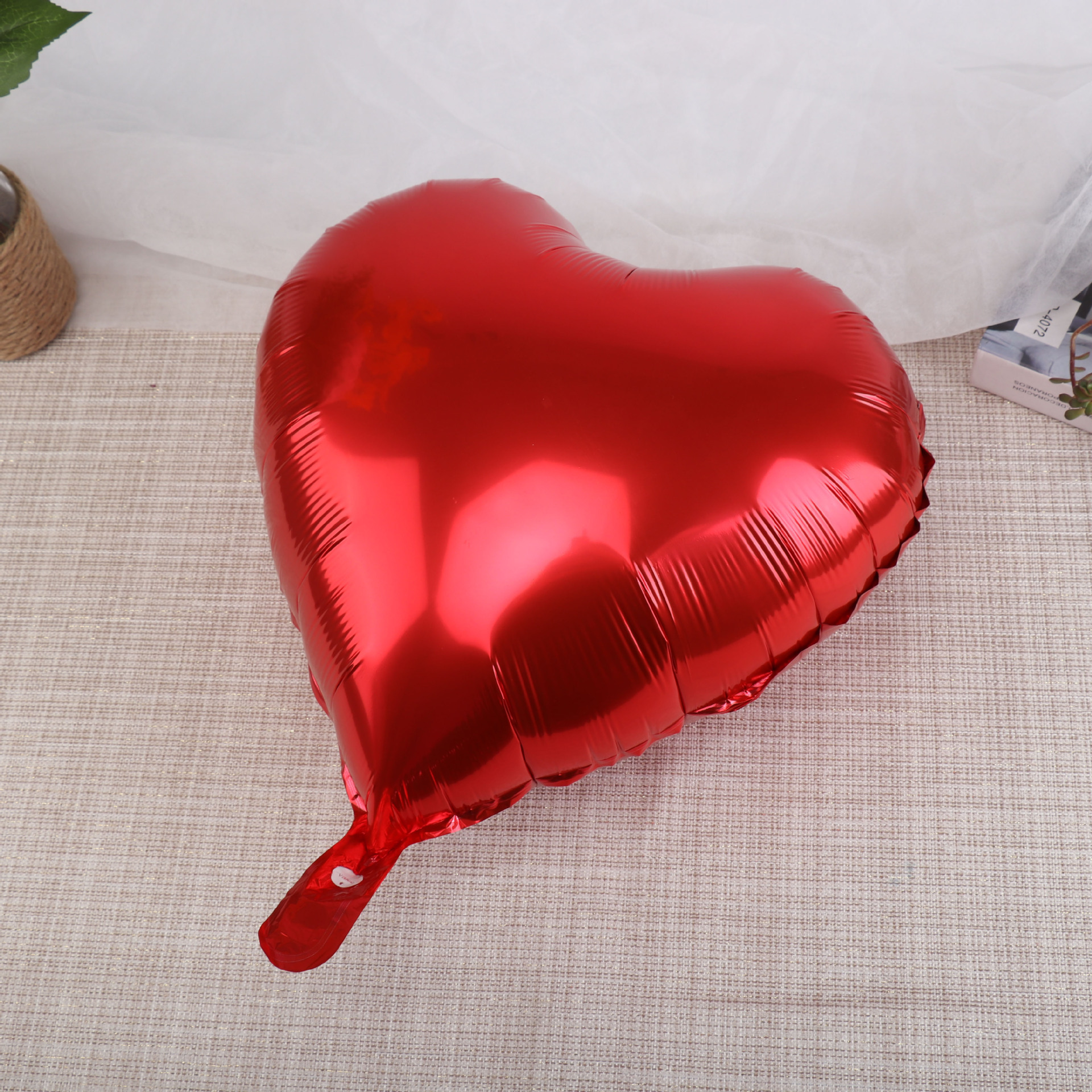 铝膜气球印字心形18寸桃心气球印制印刷汽球批发派对婚庆用品飘空