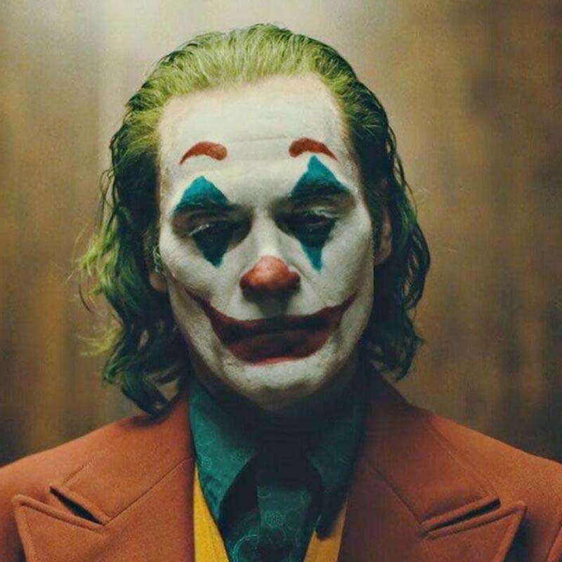 华飞电影小丑joker亚瑟弗莱克混绿色短卷发cos动漫假发现货