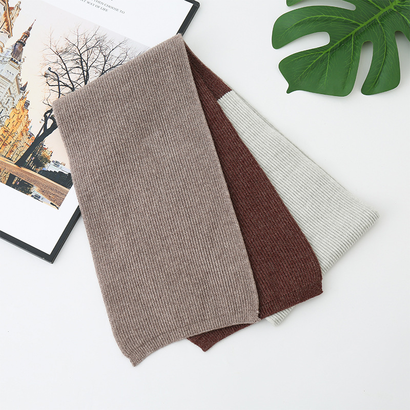 2020 Winter New Scarf Knitted Wool Keep Warm Scarf Wholesale Generation Hair Viscose Stitching Fashion Scarf