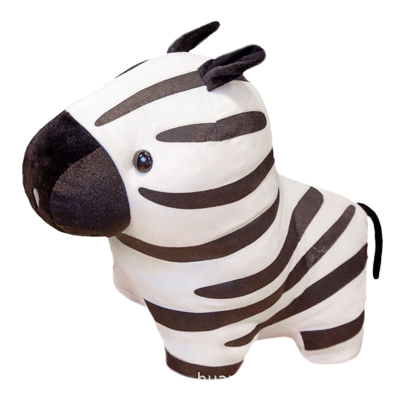 可爱仿真斑马公仔毛绒玩具儿童玩偶影楼摄影道具男孩布娃娃礼物