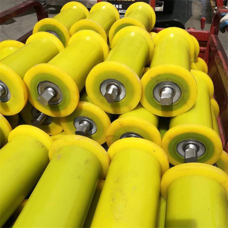 煤矿用地棍 150*300地滚轮 聚氨酯树脂地滚轮 矿用地滚子