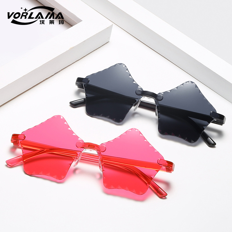 五边形炫彩眼镜 时尚色彩品质眼镜 儿童款潮流太阳眼镜厂家现货批