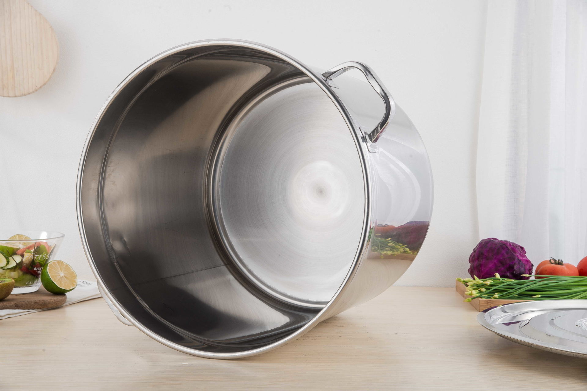 商用食品级不锈钢带盖汤桶加厚大容量多功能厚底汤锅炉灶适用2.