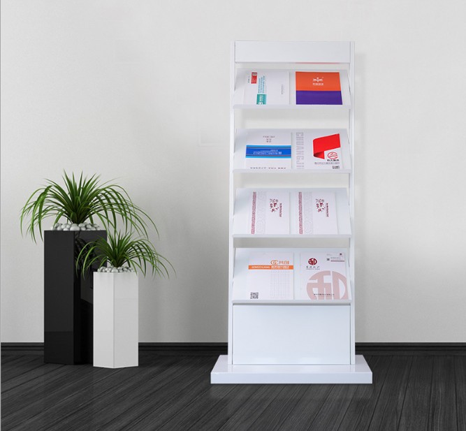 售楼部资料架落地展示架立式宣传册收纳架子多层户型图报刊杂志架