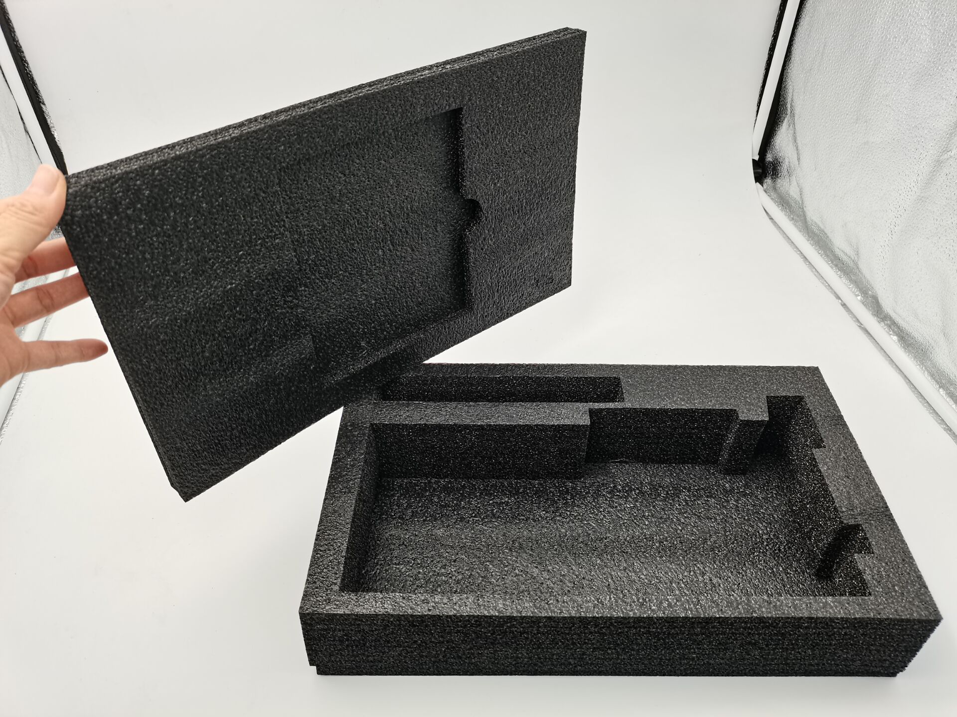 工厂加工定制epe珍珠棉 异形珍珠棉内衬包装 电子产品内衬珍珠棉