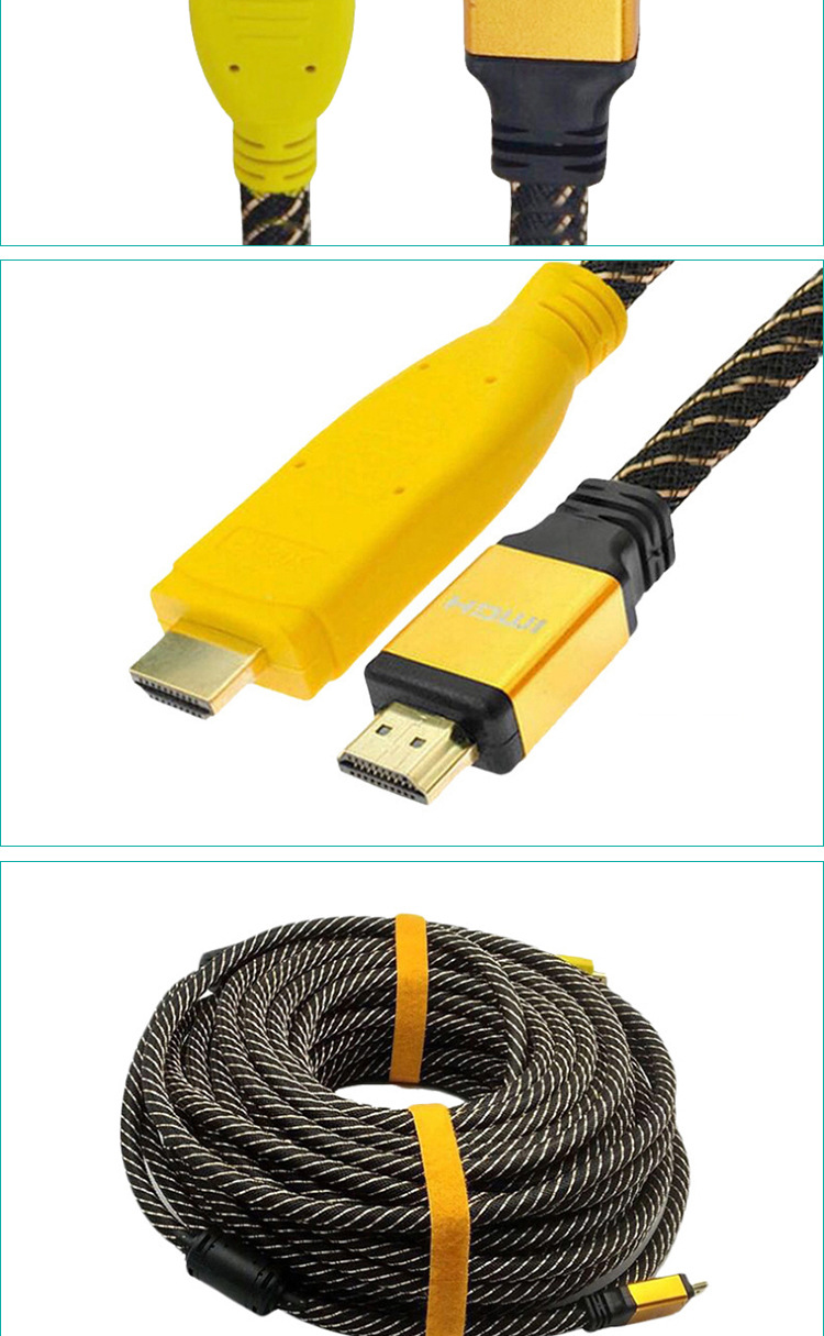 线博士 hdmi线投影仪广告屏带ic芯片全铜hdmi高清工程线1.4版40m