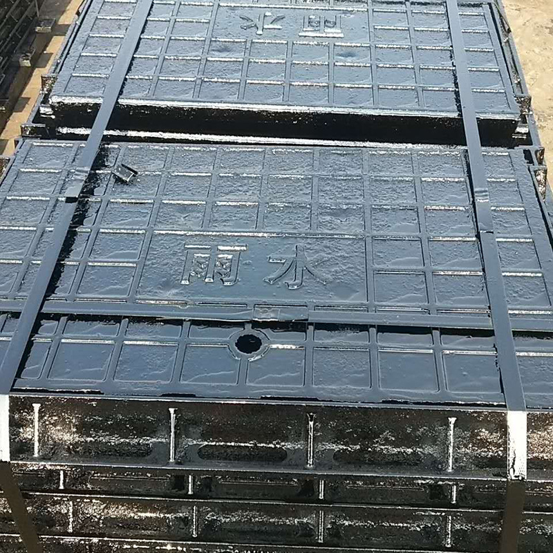 球墨铸铁篦子雨水口偏沟式篦子三件套 立式篦子 批发侧石篦子