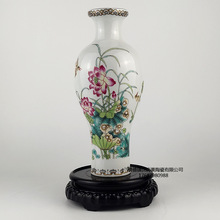 新款景德镇陶瓷器式花瓶客厅插花器家居多宝装饰格摆件可定制