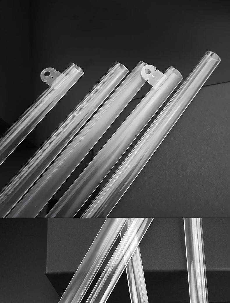 吊旗悬挂杆pvc吊旗杆挂广告海报杆pop海报悬挂配件夹子60cm吊旗杆