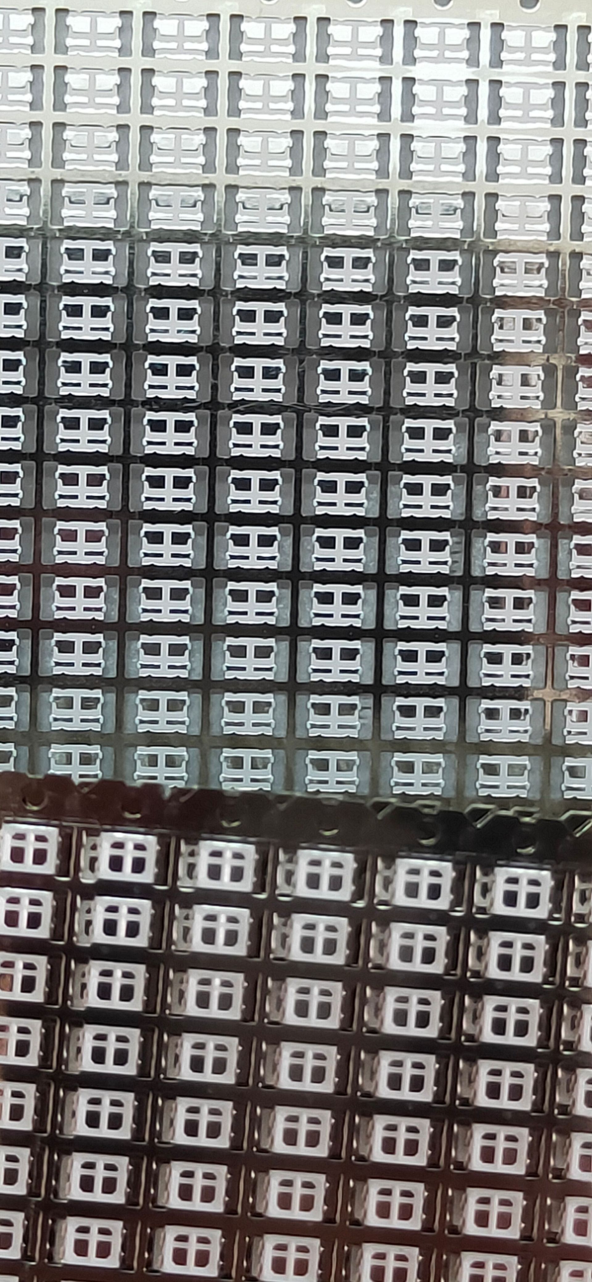 厂家直销led支架smd2835双色黄铜ppa112塑胶电镀银厚40u