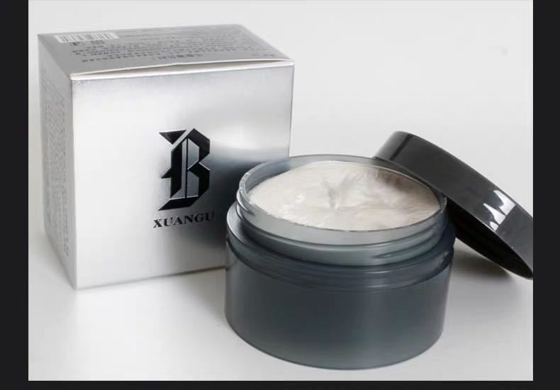 宣谷奶奶灰发泥保湿定型彩色发蜡灰色蓝色紫色男士造型啫喱膏批发