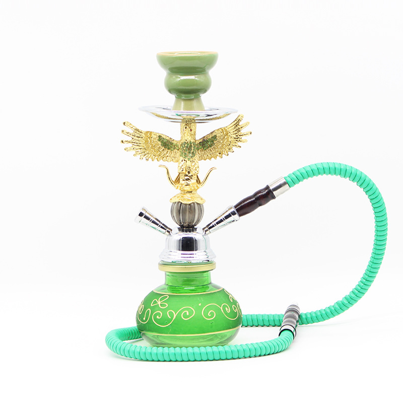 跨进货源厂家直销阿拉伯水烟全套老鹰大烟雾水烟壶shisha hookah